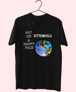 Astroworld Put On Happy Face Essential T Shirt Astroworld Put On Happy Face Essential T Shirt