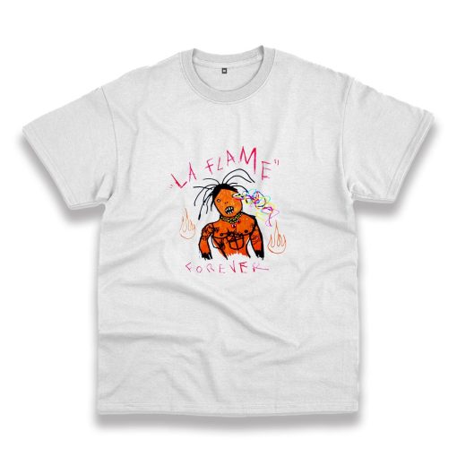 Astroworld Travis Scitt La Flame Forever Casual T Shirt