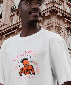 Astroworld Travis Scitt La Flame Forever Casual T Shirt 2 Astroworld Travis Scitt La Flame Forever Casual T Shirt 3