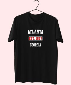 Atlanta Est 1837 Georgia Fashionable T Shirt