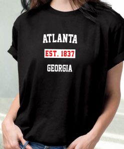 Atlanta Est 1837 Georgia Fashionable T Shirt
