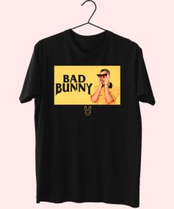 Bad Bunny Black And Yellow Essential T Shirt
