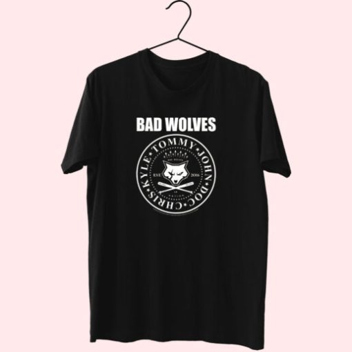 Bad Wolves Ramones Seal Essentials T Shirt