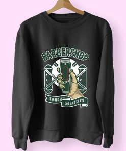 Barbershop Funny Graphic Sweatshirt
