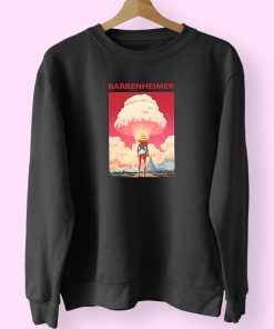 Barbie X Oppenheimer 2023 Movie Sweatshirt Design Barbie X Oppenheimer 2023 Movie Sweatshirt Design