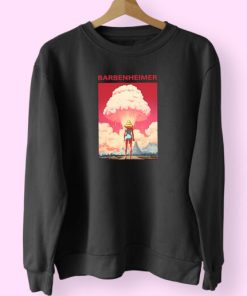 Barbie X Oppenheimer 2023 Movie Sweatshirt Design