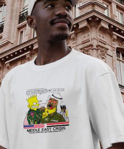 Bart Middle East Crisis Simpsons Casual T Shirt 2 Bart Middle East Crisis Simpsons Casual T Shirt 3