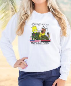 Bart Middle East Crisis Simpsons Cool Sweatshirt 2 Bart Middle East Crisis Simpsons Cool Sweatshirt 3