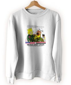 Bart Middle East Crisis Simpsons Cool Sweatshirt 3 Bart Middle East Crisis Simpsons Cool Sweatshirt 4