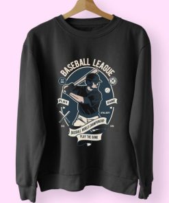 Baseball League Funny Graphic Sweatshirt 3 Baseball League Funny Graphic Sweatshirt 4