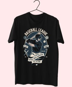Baseball League Funny Graphic T Shirt Baseball League Funny Graphic T Shirt