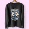 Baseball Player Funny Graphic Sweatshirt