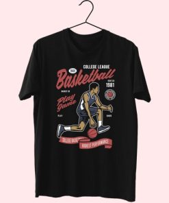Basketball College League Funny Graphic T Shirt 3 Basketball College League Funny Graphic T Shirt 4