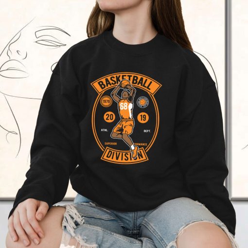 Basketball Division Funny Graphic Sweatshirt