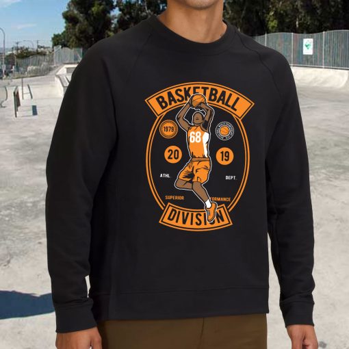 Basketball Division Funny Graphic Sweatshirt