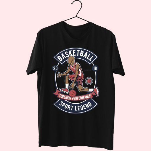 Basketball Sport Legend Funny Graphic T Shirt