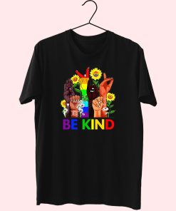 Be Kind Rainbow Sign Language 80S T Shirt Fashion Be Kind Rainbow Sign Language 80S T Shirt Fashion