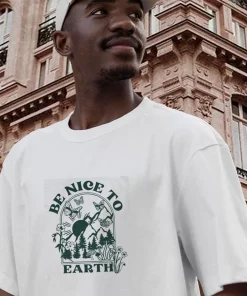 Be Nice To Earth Casual Earth Day T Shirt 2 Be Nice To Earth Casual Earth Day T Shirt 3