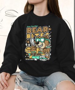 Bear Bites Funny Graphic Sweatshirt