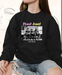 Beast Coast Left Hand Vintage Rapper Sweatshirt