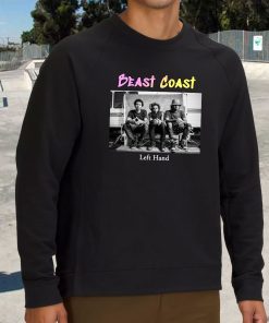 Beast Coast Left Hand Vintage Rapper Sweatshirt 3