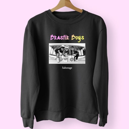 Beastie Boys Sabotage Vintage Rapper Sweatshirt