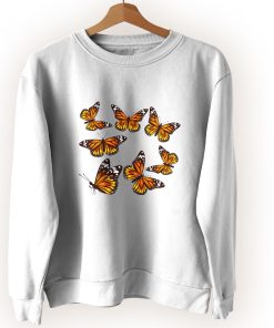 Beautiful Butterfly Vintage Sweatshirt Beautiful Butterfly Vintage Sweatshirt