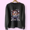 Beaver Fighter Funny Graphic Sweatshirt