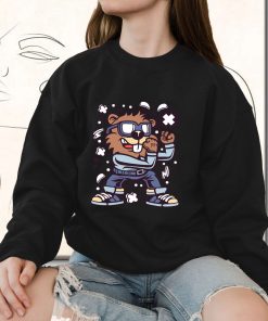 Beaver Fighter Funny Graphic Sweatshirt