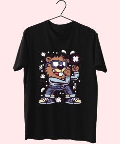Beaver Fighter Funny Graphic T Shirt Beaver Fighter Funny Graphic T Shirt