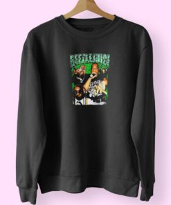 Beetlejuice Green Rapper Sweatshirt Design