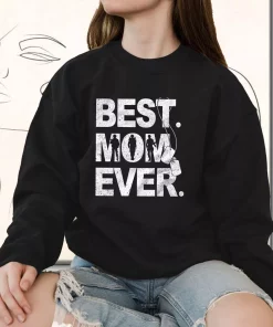 Best Mom Ever Female Veteran Holiday Sweatshirt