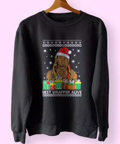 Best Wrapper Alive Sweatshirt Xmas Outfit