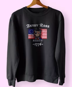 Betsy Ross American Victory 1776 Abraham Lincoln Holiday Sweatshirt Betsy Ross American Victory 1776 Abraham Lincoln Holiday Sweatshirt