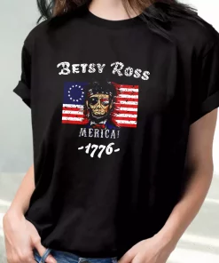 Betsy Ross American Victory 1776 Abraham Lincoln Vetrerans Day T Shirt