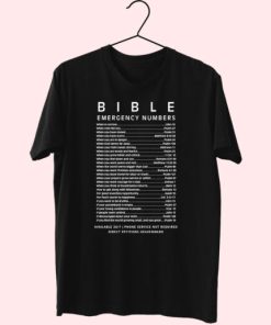 Bible Emergency Numbers Essential T Shirt