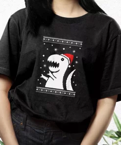 Big Trex Santa T Shirt Xmas Design 2 Big Trex Santa T Shirt Xmas Design 3