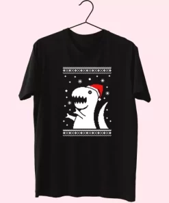 Big Trex Santa T Shirt Xmas Design 3 Big Trex Santa T Shirt Xmas Design 4