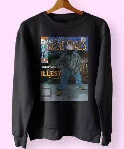 Biggie Smalls Is The Illest Comic Book Classic Sweatshirt Style 3 Biggie Smalls Is The Illest Comic Book Classic Sweatshirt Style 4