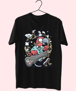 Bird Guitar Funny Graphic T Shirt 3 Bird Guitar Funny Graphic T Shirt 4