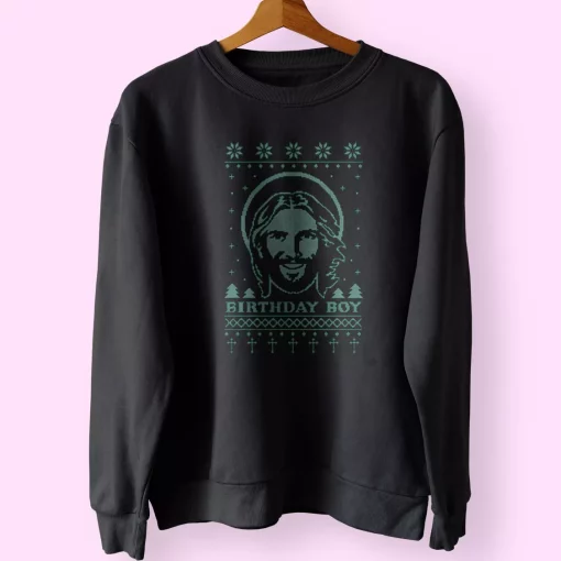 Birthday Boy Jesus Sweatshirt Outfit