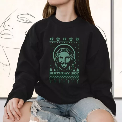 Birthday Boy Jesus Sweatshirt Outfit