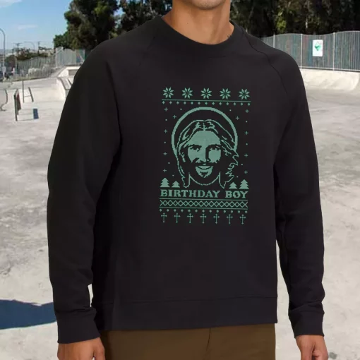 Birthday Boy Jesus Sweatshirt Outfit