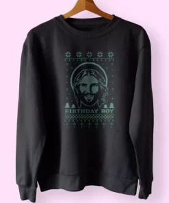 Birthday Boy Jesus Sweatshirt Outfit 3 Birthday Boy Jesus Sweatshirt Outfit 4