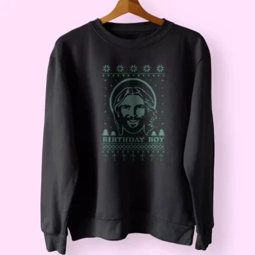 Birthday Boy Jesus Sweatshirt Outfit