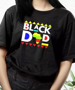 Black Dad Juneteenth King Father Africa T Shirt For Dad