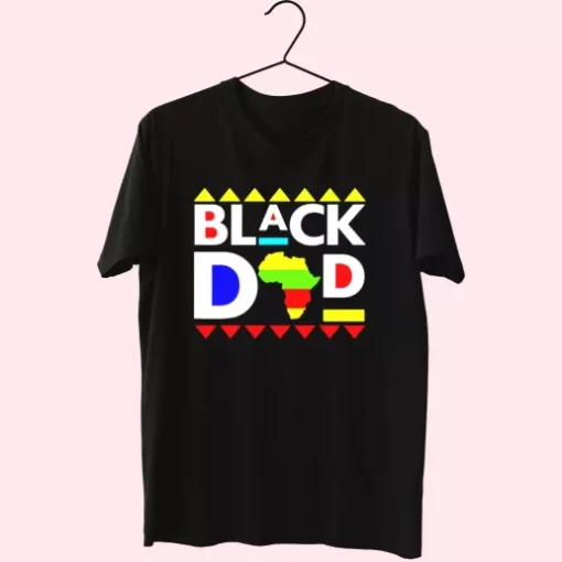 Black Dad Juneteenth King Father Africa T Shirt For Dad