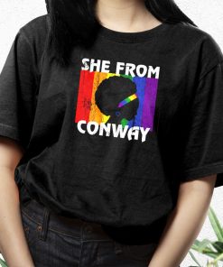 Black Girl She From Conway Arkansas 90S Trendy T Shirt 2 Black Girl She From Conway Arkansas 90S Trendy T Shirt 3