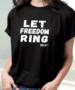 Black History Let Freedom Ring Martin Luther King Jr Mlk Day T Shirt 3