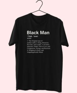 Black Men Definition Essentials T Shirt